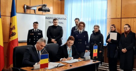 Republica Moldova si Romania au semnat un acord pentru control unic la frontiera Leuseni- Albita