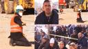 Imagini greu de privit: Oamenii stau in genunchi langa ruine, se roaga si striga dupa supravietuitori | <span style='background:#EDF514'>CORESPONDENTA</span> Antena 3 CNN din Turcia
