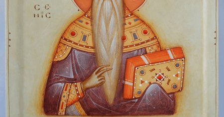 Calendar ortodox 2022, 10 februarie. Sfintii zilei. Sfantul Sfintit Mucenic <span style='background:#EDF514'>HARALAMBIE</span>