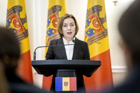 Maia Sandu a anuntat desemnarea lui Dorin Recean pentru functia de prim-ministru al Republici Moldova