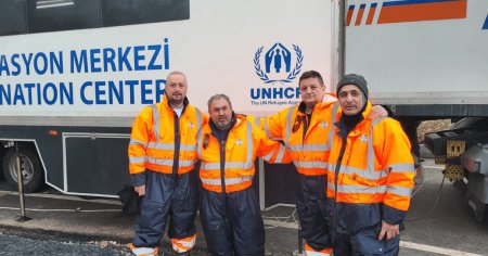 Profesionisti CERONAV, specializati in cautare si salvare, voluntari in Turcia. Orice ajutor este binevenit VIDEO