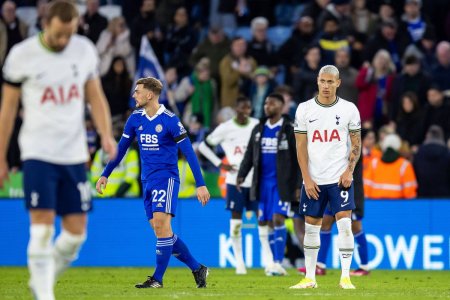 Tottenham, infrangere usturatoare pe terenul lui Leicester City, in Premier League