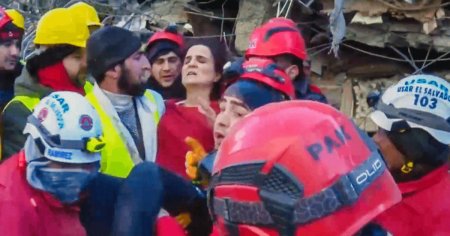 O femeie si un copil salvati de sub daramaturi, dupa sase zile de la cutremurele care au devastat Turcia si Siria