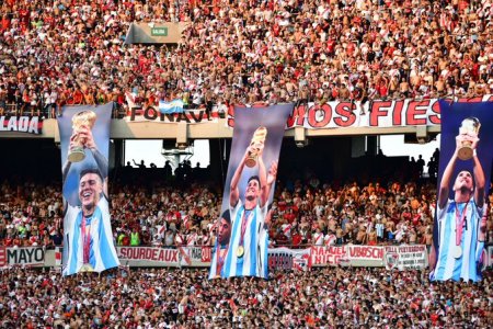 Record de spectatori pentru un meci de fotbal in America de Sud in acest secol