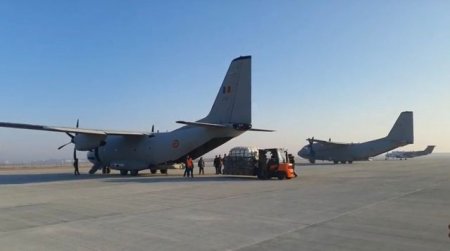 Doua avioane C-27J Spartan au plecat marti dimineata cu ajutoare pentru Siria