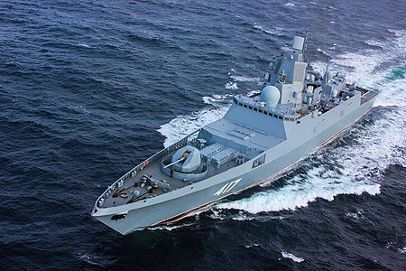 O fregata ruseasca a ajuns in Africa de Sud inaintea unor exercitii <span style='background:#EDF514'>NAVALE</span> comune cu Rusia si China