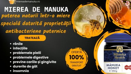 De ce este speciala mierea de Manuka
