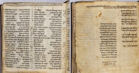 Cea mai veche Biblie ebraica din lume, scoasa la licitatie. Pretul estimativ la care va fi vanduta