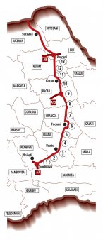 Autostrada Moldovei este contractata integral: CNAIR a semnat miercuri documentele pentru ultimele trei loturi, de <span style='background:#EDF514'>LA BACAU</span> la Pascani
