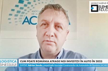 ZF Logistica businessului.  Adrian Sandu, ACAROM: Investitia noua a Mercedes-Benz de la Sebes da un nou impuls industriei din Romania