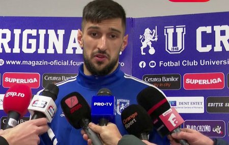 El este talismanul de la FCU Craiova: Ne motiveaza sa depasim Sepsi! Ar fi un play-off exploziv