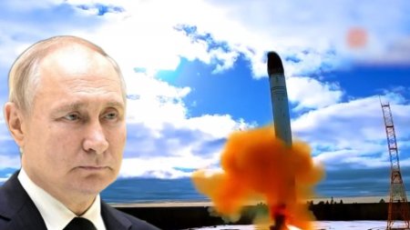 Test esuat al Rusiei cu racheta Satan II, in timpul vizitei lui Joe Biden la Kiev