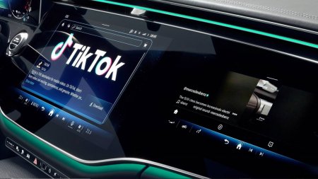 Mercedes anunta debutul TikTok, Zoom si altor aplicatii la bordul masinilor sale din 2023