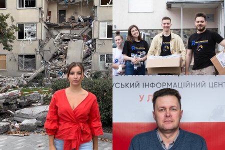 Cinci ucraineni povestesc cum li s-a schimbat viata intr-un an de razboi: Nu vrem sa facem parada cu durerea noastra, ci sa aratam cat suntem de curajosi