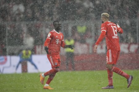 Bayern transeaza autoritar duelul cu Union Berlin | Primele minute pentru Mane dupa accidentare