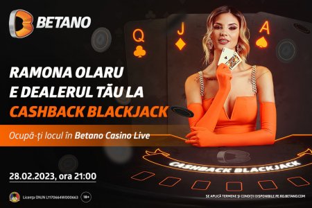 Ramona Olaru e dealerul tau de distractie si de cadouri in Betano Casino Live!