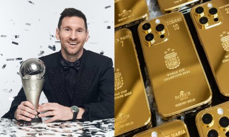 Messi a comandat 35 de iPhone-uri GOLD personalizate pentru colegii de echipa si staff-ul Argentinei
