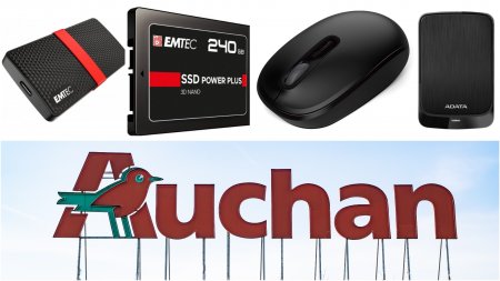Auchan are promotii la multe electronice: 5 produse <span style='background:#EDF514'>UTILE</span> care ne-au atras atentia