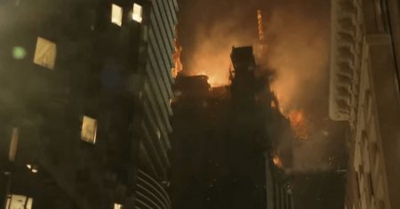 Incendiu de proportii in <span style='background:#EDF514'>HONG KONG</span>. A ars o cladire uriasa de 42 de etaje VIDEO