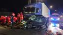 <span style='background:#EDF514'>UN TANAR DE 22 DE ANI A MURIT</span> strivit in masina, dupa un cumplit accident in Ghimbav, Brasov