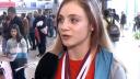 Sabrina <span style='background:#EDF514'>VOINEA</span>, noua senzatie a gimnasticii din Romania, a revenit in tara cu medaliile de aur