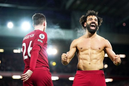 Mo<span style='background:#EDF514'>HAME</span>d Salah, PRIMUL in istoria lui Liverpool, dupa socantul 7-0 cu United: Absolut nebunesc!