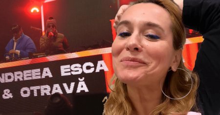 Andreea Esca s-a facut DJ! Intra si vezi cum se descurca la platane, alaturi de <span style='background:#EDF514'>OTRAVA</span>! VIDEO