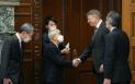 FOTO. Presedintele Klaus Iohannis, singurul care nu a purtat masca la intalnirea cu oficialii Japoniei, in Tokyo