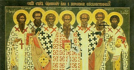 Calendar ortodox 2023, 7 martie. Sfintii zilei. Sfantul Efrem, episcopul Tomisului; Sfintii Mucenici Episcopi din Cherson