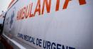 O ambulanta care transporta un pacient la spital a accidentat mortal un pieton, in judetul Galati