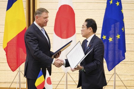 Iohannis: Un pas istoric catre o noua etapa a relatiilor diplomatice dintre Romania si Japonia