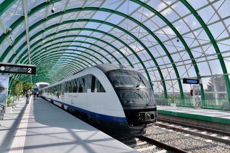 Circulatia trenurilor Gara de Nord-Aeroport Otopeni, inchisa temporar saptamana viitoare pentru revizii