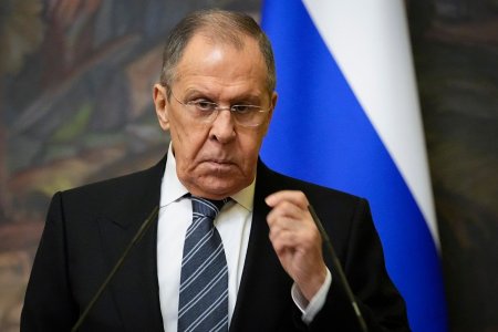Serghei Lavrov, ministrul de Externe al Rusiei, acuza Occidentul ca a <span style='background:#EDF514'>ORCHEST</span>rat protestele din Georgia