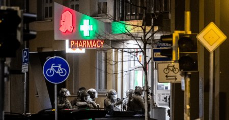 Toate persoanele sechestrate in farmacia Germania au fost eliberate. <span style='background:#EDF514'>ATACATORUL</span>, retinut
