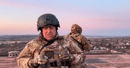 Prigojin vrea sa candideze la presedintia Ucrainei si cere 10.000 de tone de munitie pe luna pentru Bahmut
