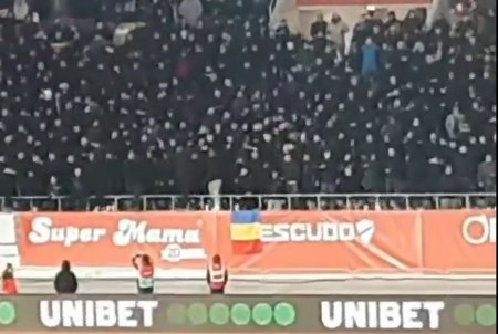 Fanii olteni nu au respectat pedeapsa » Cati suporteri FCU Craiova au fost la meciul cu He<span style='background:#EDF514'>RMANN</span>stadt