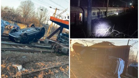 Directorul CFR, despre accidentul feroviar din Teleorman: A fost o eroare umana | Mecanicul nu a franat