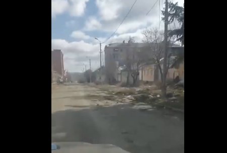 (VIDEO) Asa arata acum strazile din Bahmut