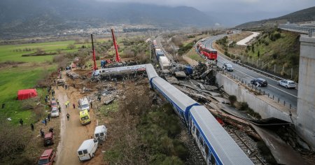 Traficul feroviar din Grecia va fi reluat treptat dupa accidentul feroviar grav in urma caruia 57 de persoane au murit
