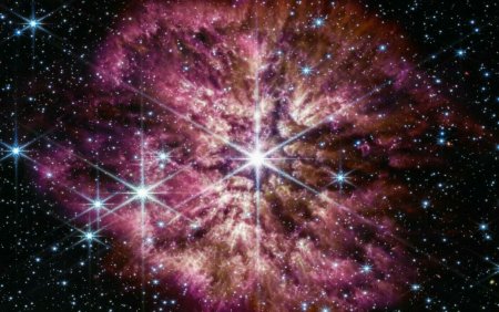 Telescopul spatial James Webb a detectat o stea pe punctul de a exploda