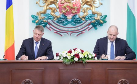 Iohannis si Radev au semnat Declaratia privind Parteneriatul Strategic romano-bulgar