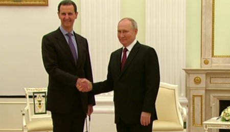Bashar al-<span style='background:#EDF514'>ASSA</span>d s-a intalnit cu Vladimir Putin pentru a discuta despre o noua ordine regionala in Orientul Apropiat