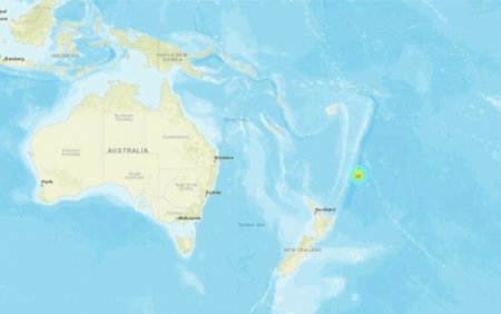Un seism cu magnitudinea 7,1 s-a produs in Insulele Kermadec din Noua Ze<span style='background:#EDF514'>ELAN</span>da