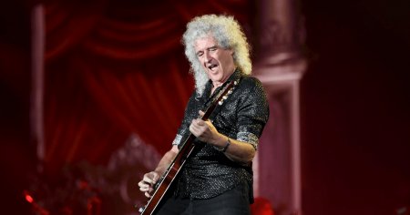 Brian May, chitaristul trupei Queen, a fost innobilat de <span style='background:#EDF514'>REGE</span>le Charles al III-lea