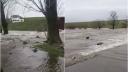 Drum inundat si culturi agricole devastate din cauza unui baraj privat care s-a rupt in Dolj