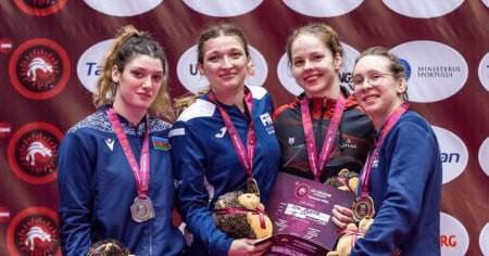 Romania, al doilea aur la Europenele de lupte Under-23