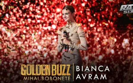 Bianca Avram a primit Golden Buzz la Romanii <span style='background:#EDF514'>AU TALENT</span>. Numarul pe care Bobonete l-a trimis direct in semifinale