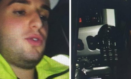 Imagini cu milionarul Victor Micula imbracat in politist, la volanul unei autospeciale: „Prin oras, dupa domnisoare”