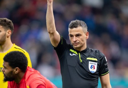 FCSB a cerut 3 penalty-uri in repriza secunda a derby-ului cu CSU Craiova » Florin Andrei a dat galben pentru <span style='background:#EDF514'>SIMULARE</span>