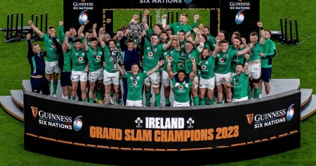 Irlanda a castigat editia 2023 a Turneului celor Sase Natiuni cu Mare Slem